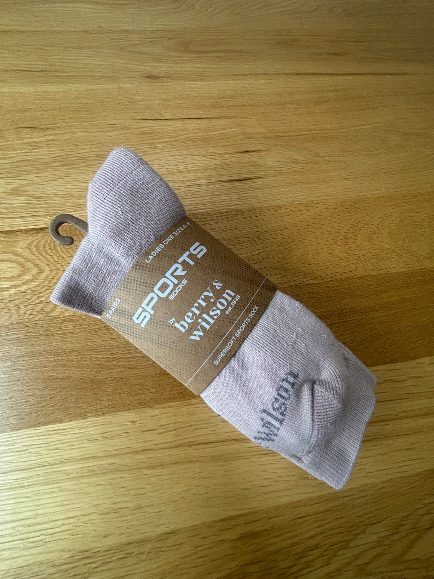 Berry & Wilson Supersoft Sports Sock - 3 pairs